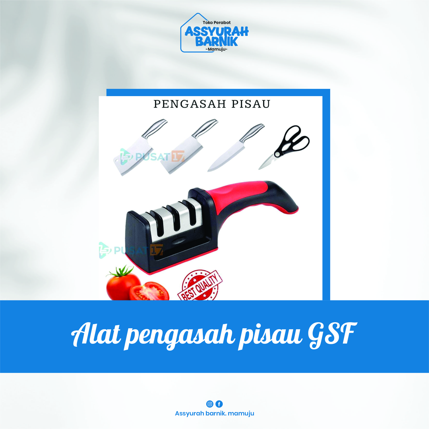 Alat pengasah pisau GSF