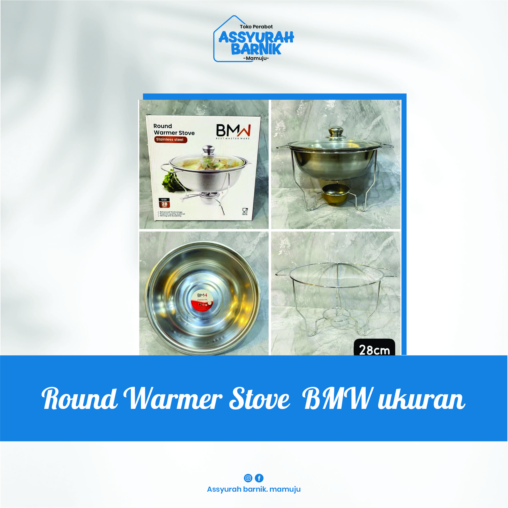 Round Warmer Stove  BMW