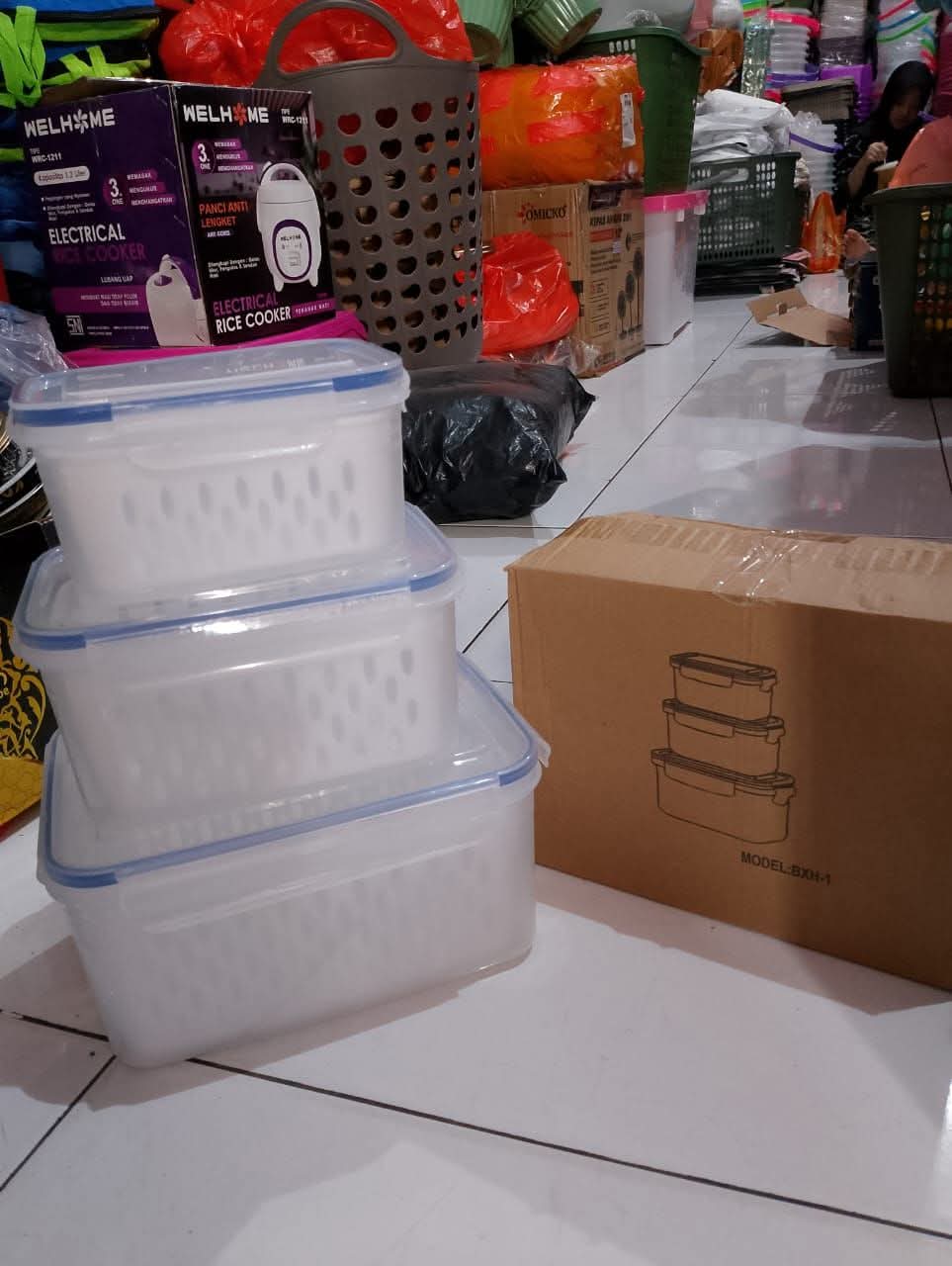 Food kontener 3 susun