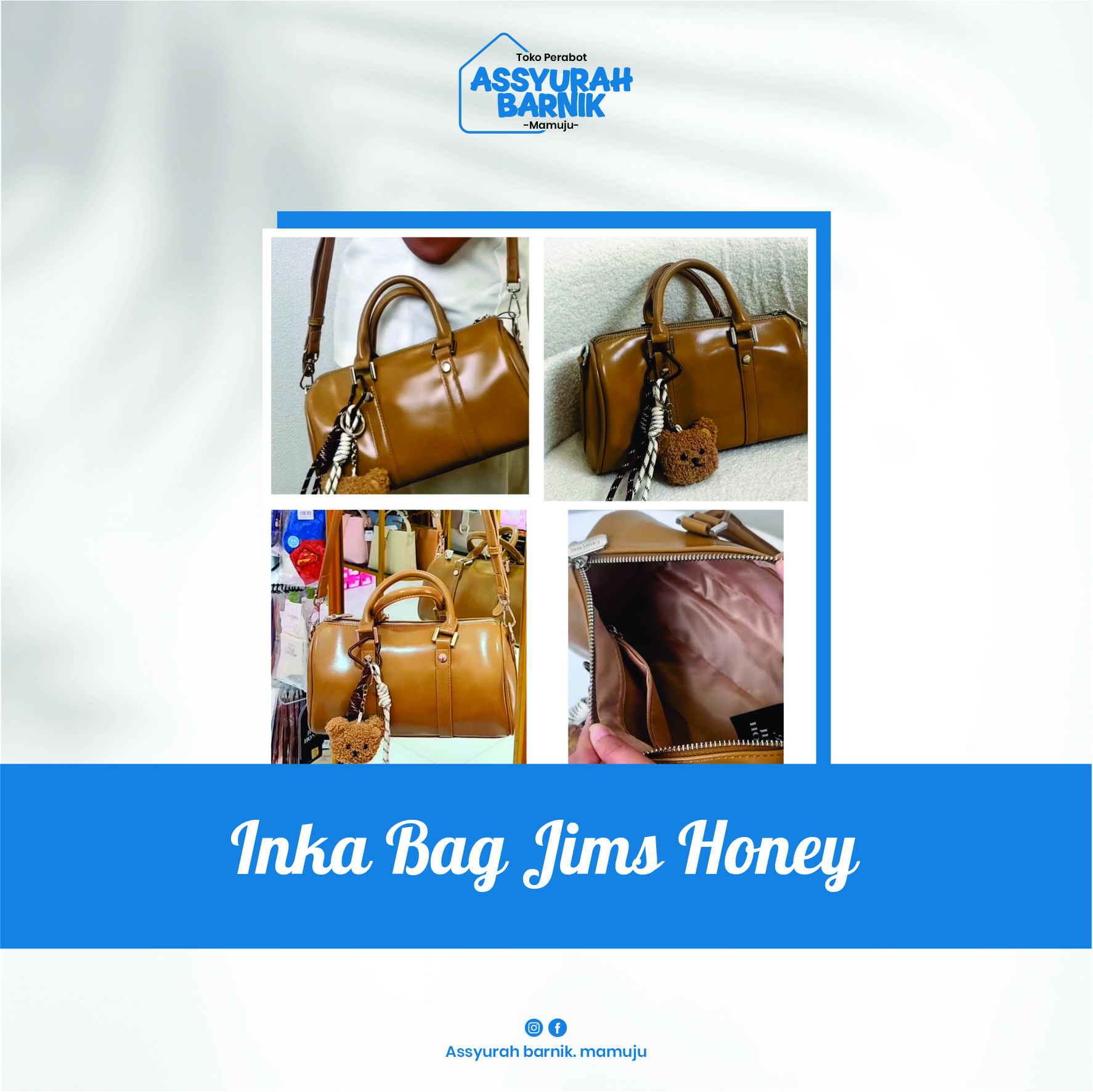 Tas INKA JIMS HONEY
