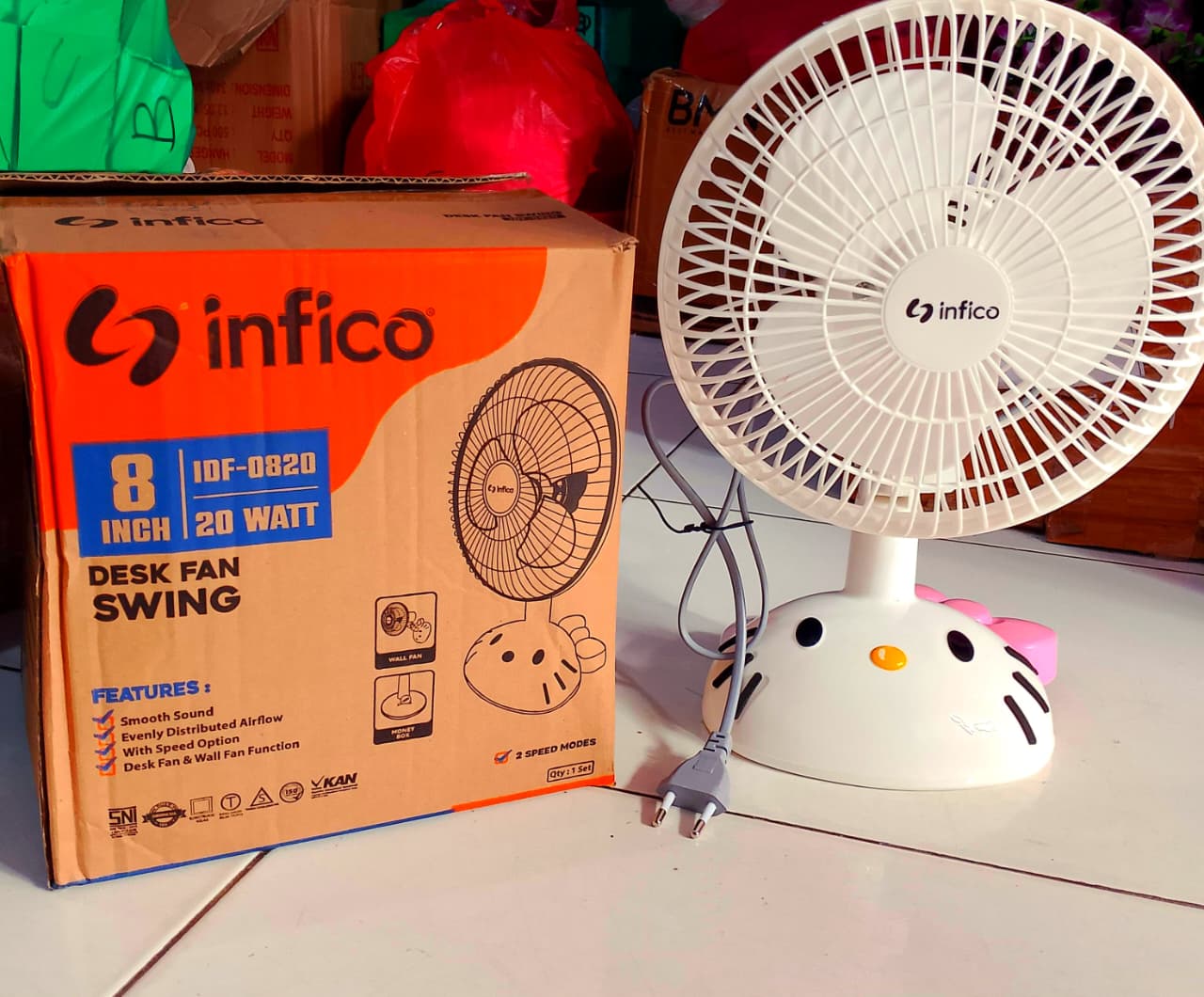 Kipas angin 2 arah infico