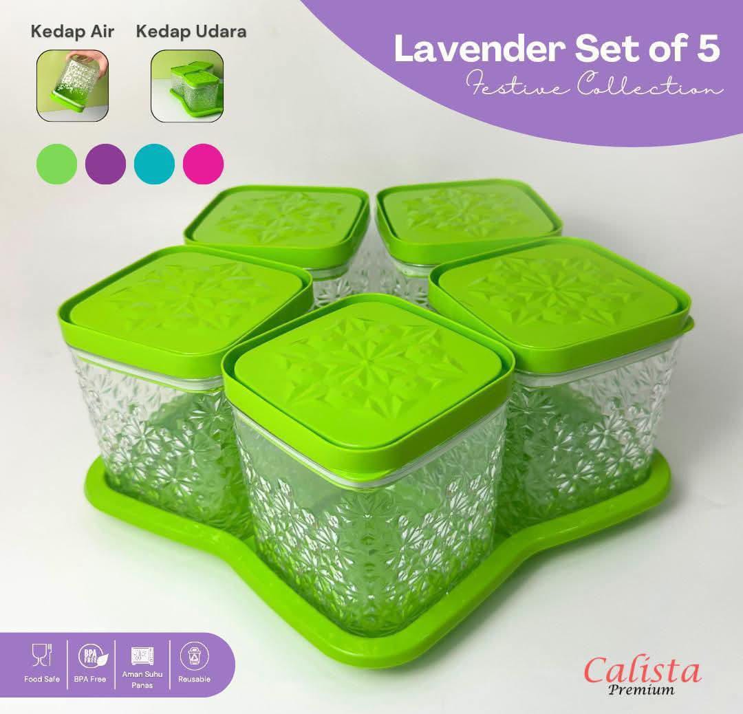 Toples calista LAVENDER 5daun
