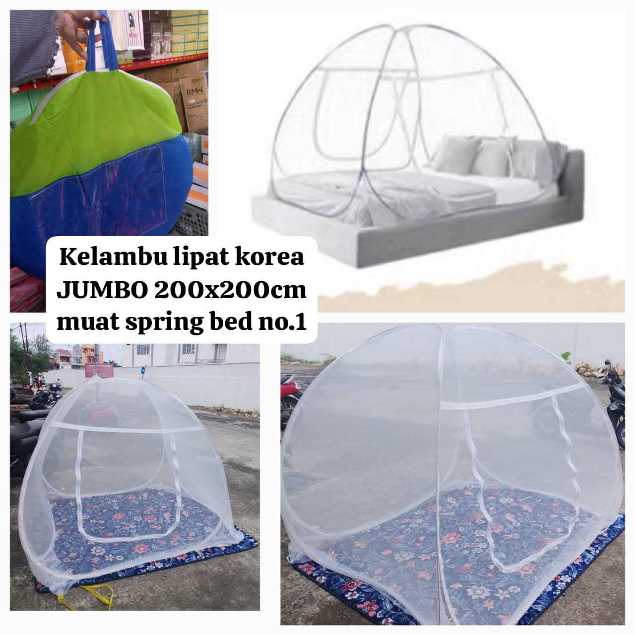 Kelambu lipat korea MURAH