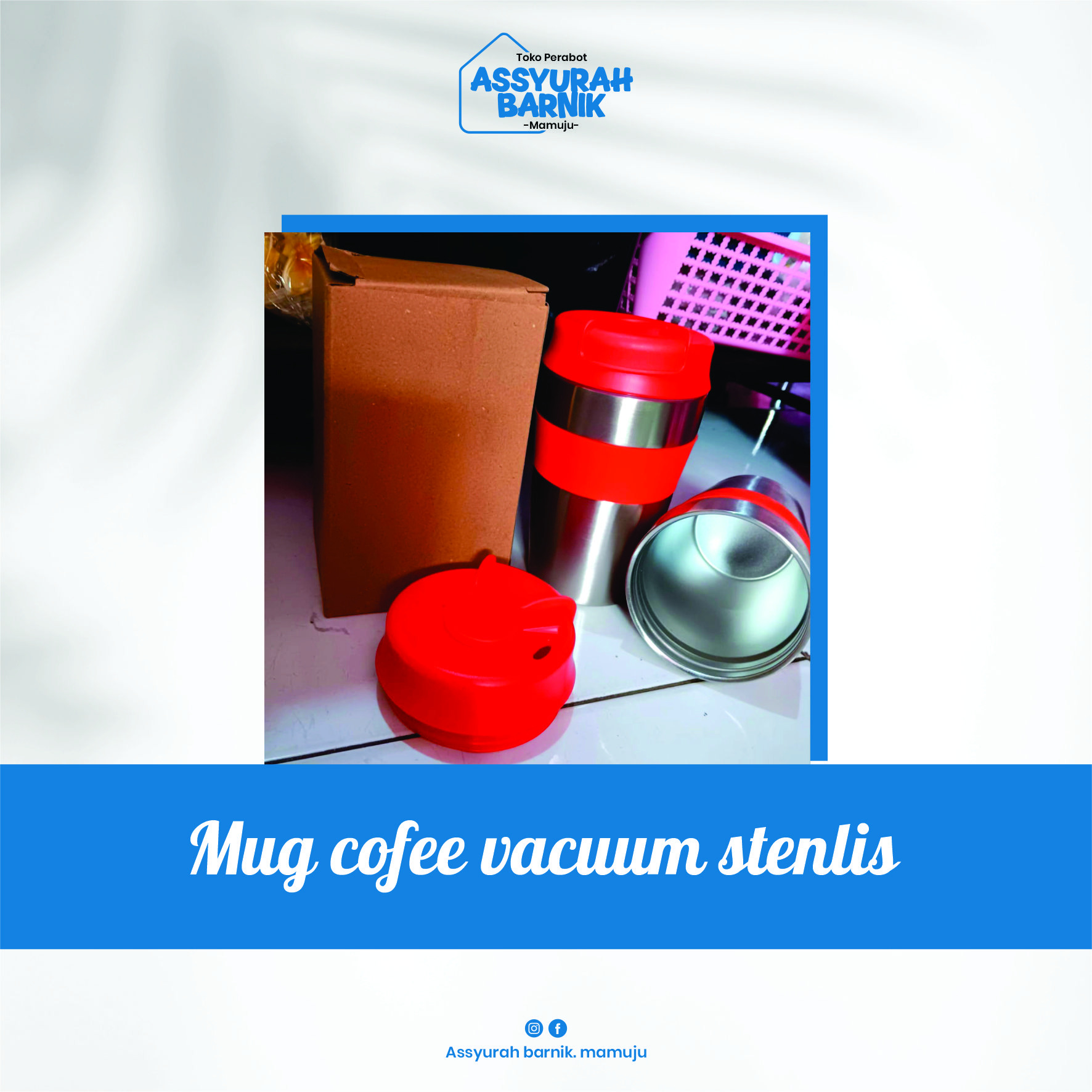 Mug cofee vacum