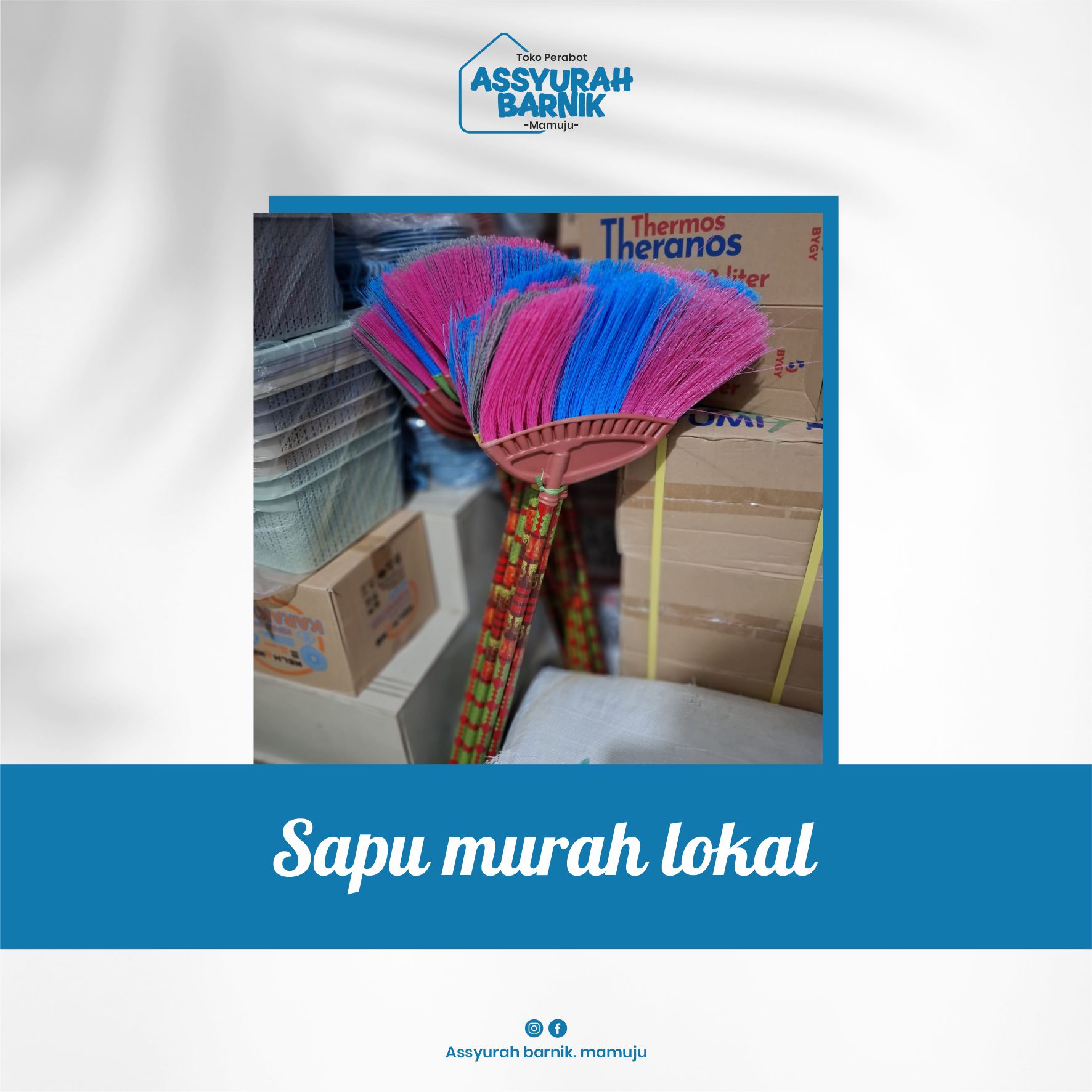 Sapu murah lokal