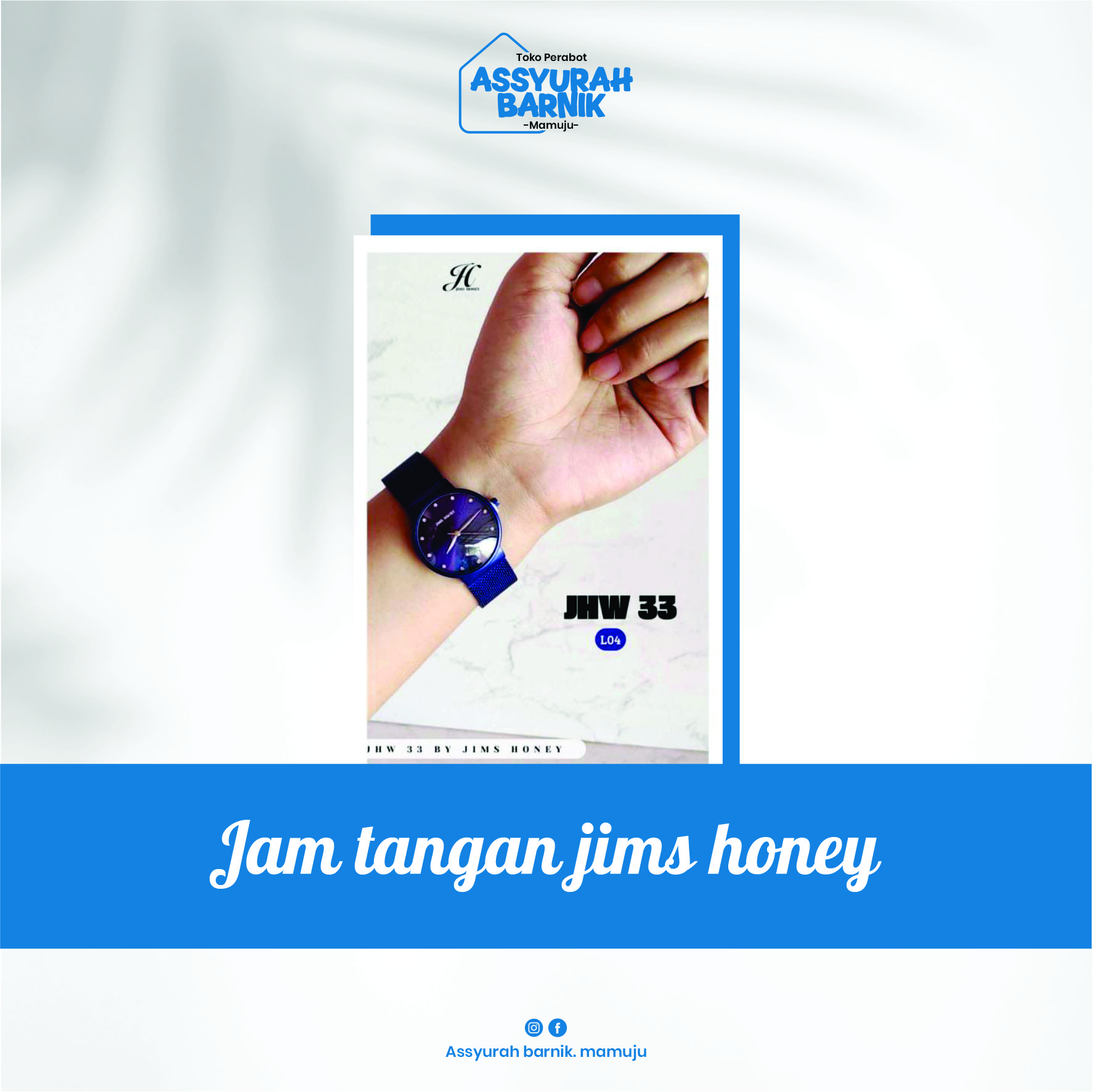 Jam tangan jims honey kode JHW 33