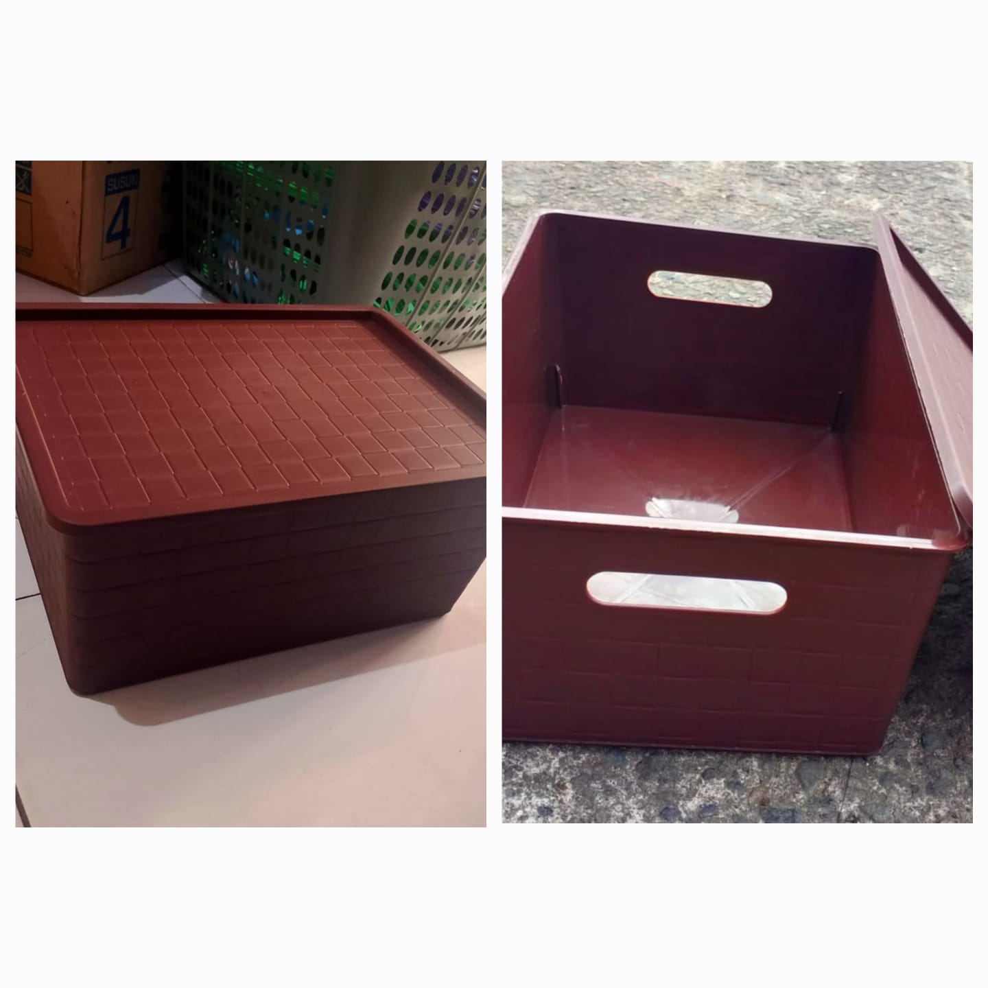 Box kontener pxton coklat