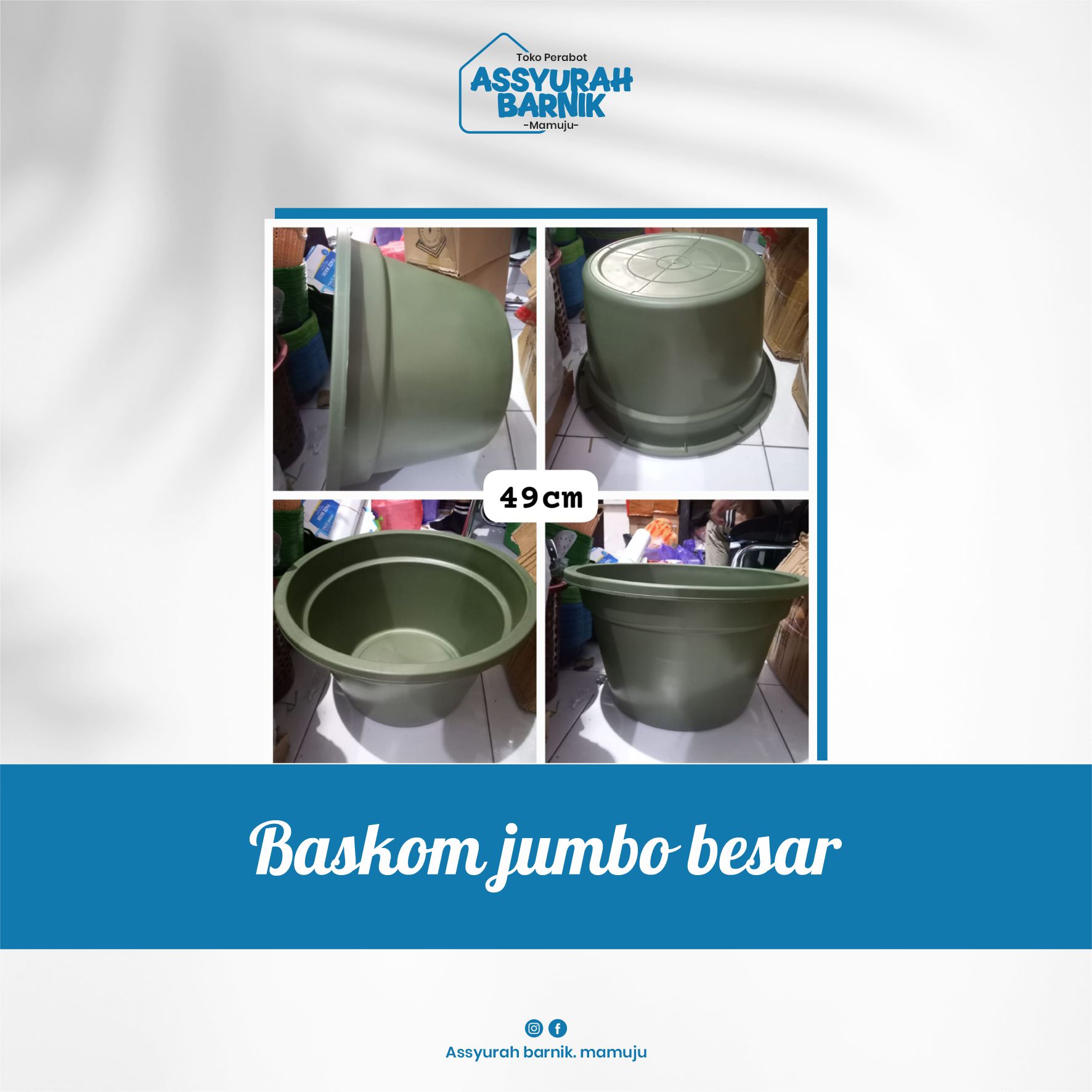 Baskom jumbo besar