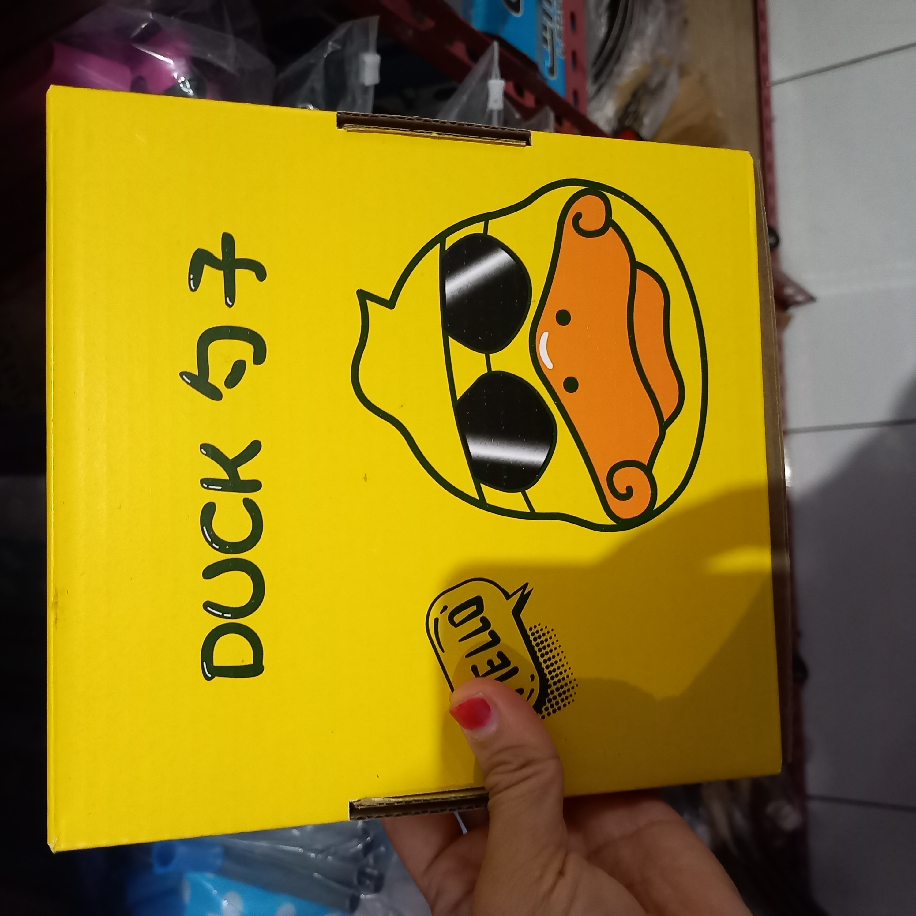 Sendok cute kuning isi 6 biji