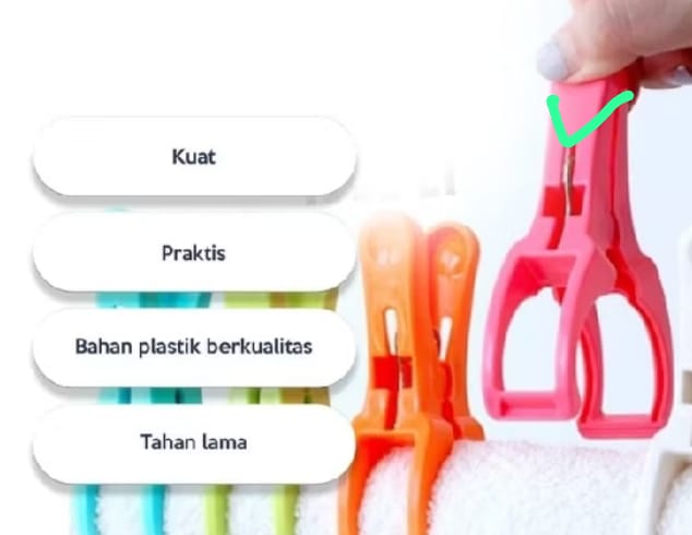 Jepitan jemuran jumbo