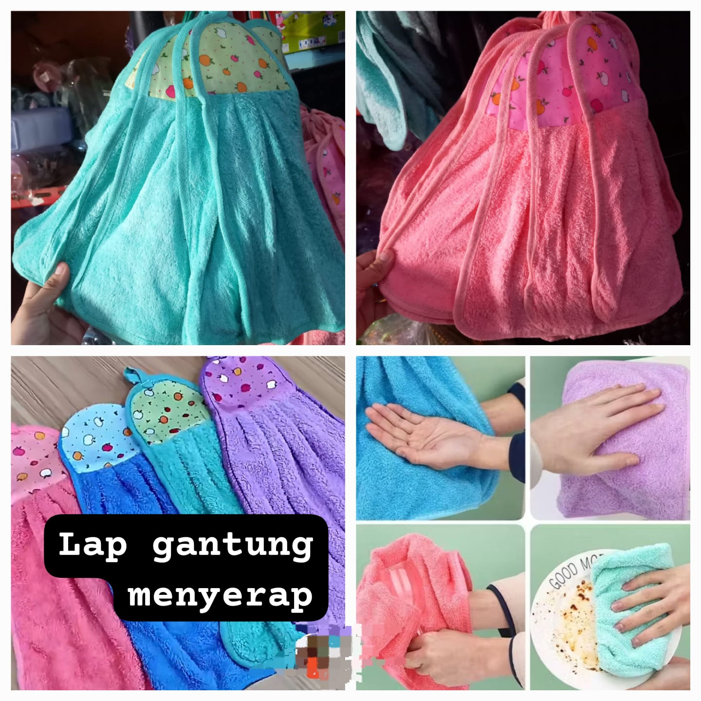 Lap gantung towel