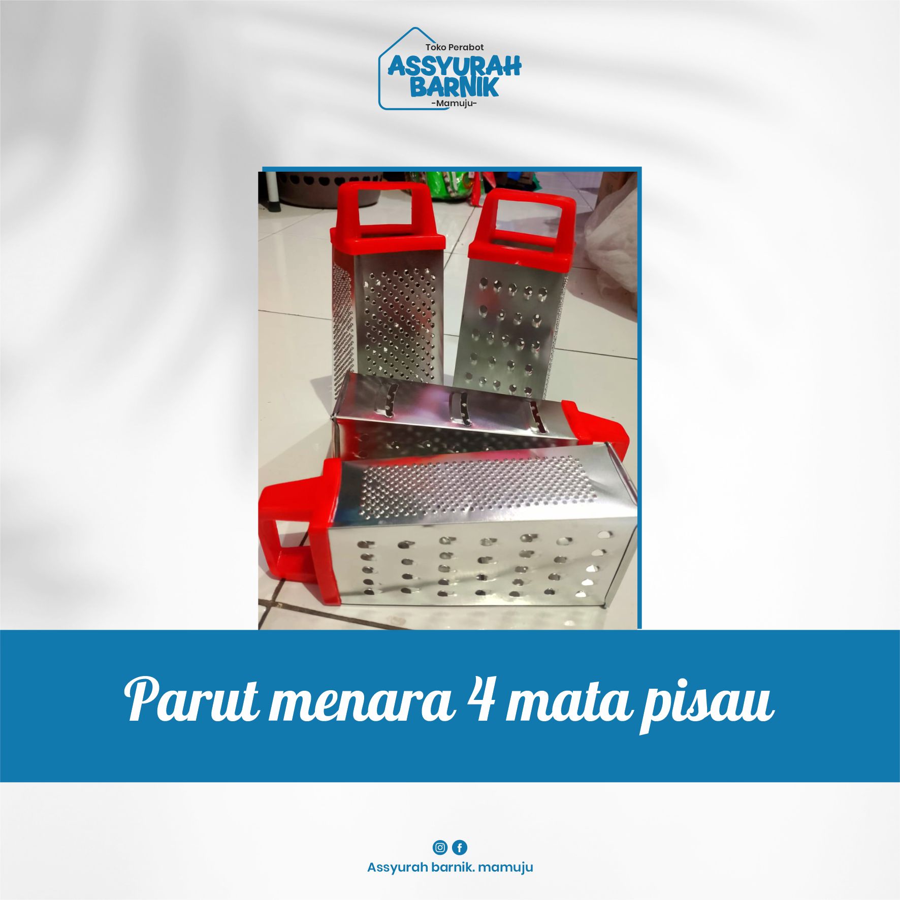 Parut menara 4 mata pisau