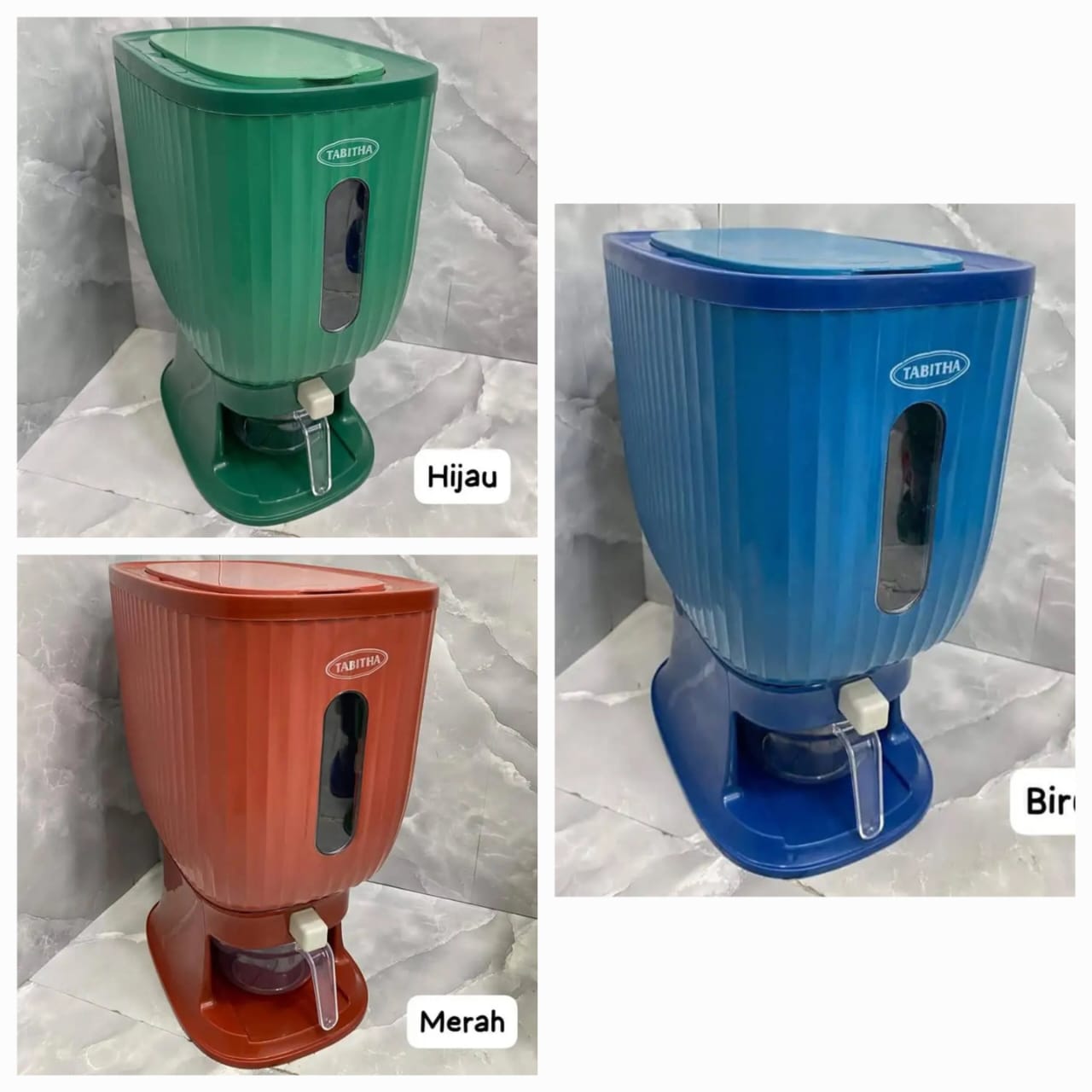 Dispenser beras zora